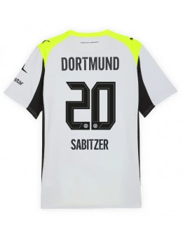 Billige Borussia Dortmund Marcel Sabitzer #20 Bortedrakt 2025-26 Kortermet
